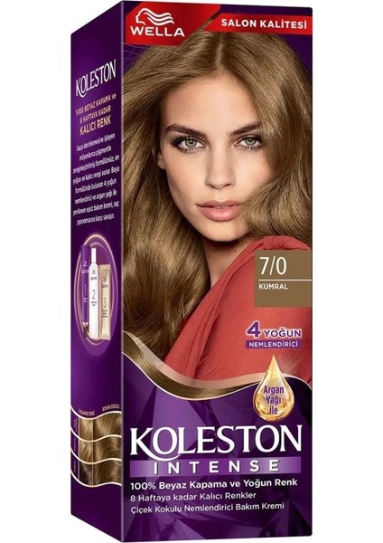 Koleston Intense Saç Boyası 7/0 Kumral - Salon Kalitesi fiyatları