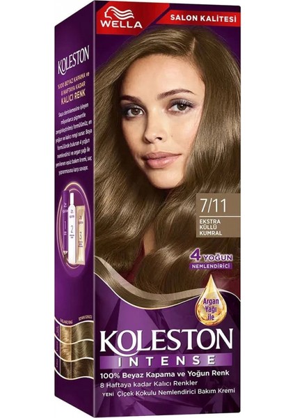 Koleston Intense Saç Boyası 7/11 Ekstra Küllü Kumral - Salon Kalitesi modelleri