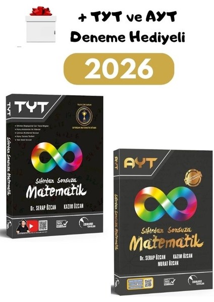 2026 Sıfırdan Sonsuza Tyt ve Ayt Matematik Konu Anlatımlı Soru Bankası/kazım Özcan + Deneme Hediye