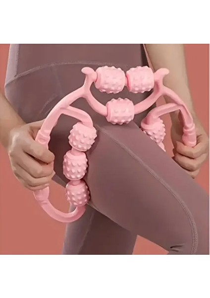 Tekerlekli Kas Gevşetici Selülit Masaj Aleti Ayarlanabilir Lenf Drenaj Rulosu Bacak Kol Selülit fiyatları