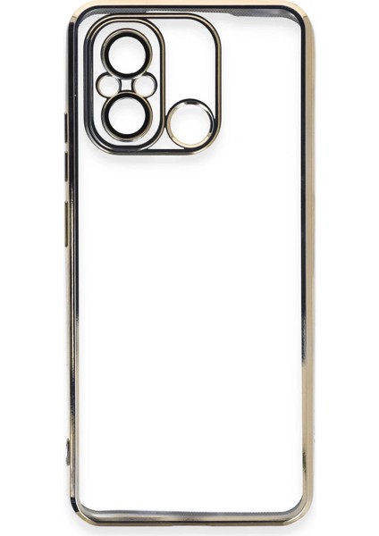Bfs Xiaomi Redmi 12C Kılıf Lensli Silikon - Gold fiyatları