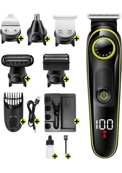 Saç &amp;amp; Sakal Şekillendirici Tıraş Makinesi Erkek Bakım Seti 5 In 1 Ultimate (5282) fırsatları