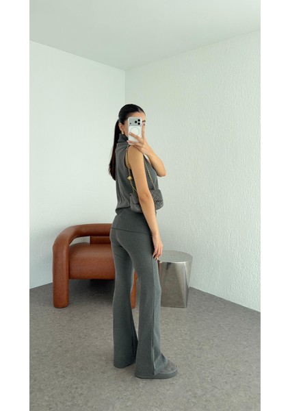 Katlı Antrasit Pantolon fiyatları