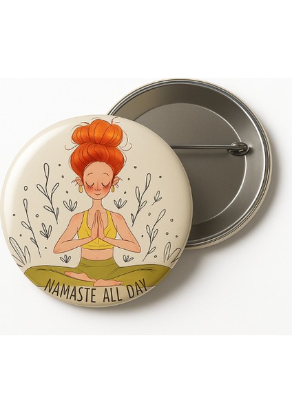 Yoga 4'lü Rozet Seti-44 mm indirimleri