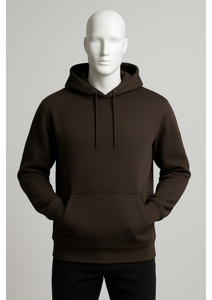 Oversize %100 Pamuk Double Face Kumaş Kapüşonlu Sweatshirt fiyatları