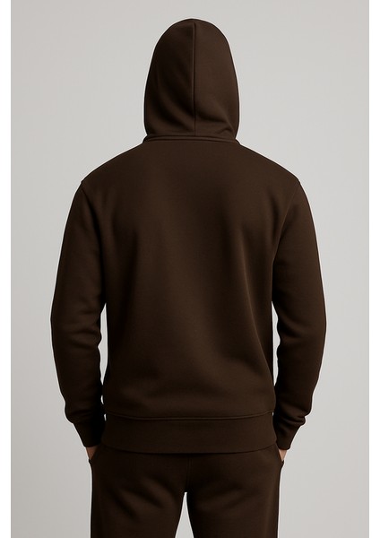 Oversize %100 Pamuk Double Face Kumaş Kapüşonlu Sweatshirt indirimleri