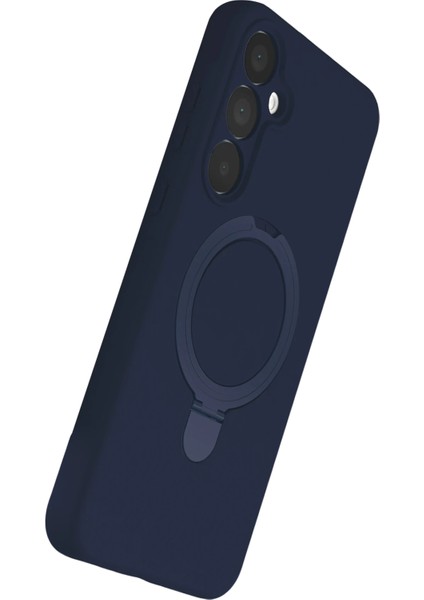 Ds-Derin Newface Samsung Galaxy A55 5g Regal Magsafe Standlı Kapak - Lacivert fırsatları