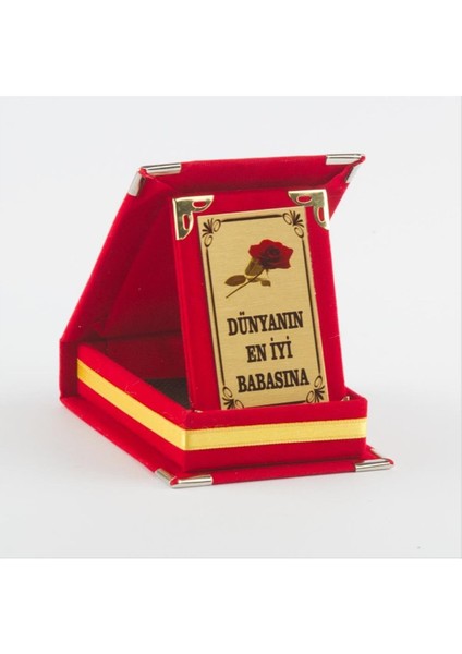 Zengezur Dünyanın En Iyi Babasına Plaketi-Kırmızı