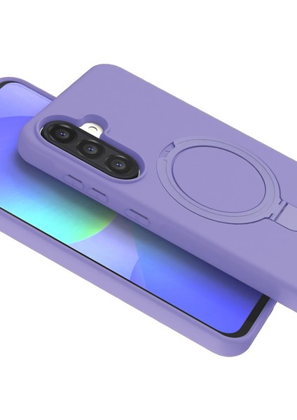 Ds-Derin Newface Samsung Galaxy A26 Regal Magsafe Standlı Kapak - Lila fiyatları