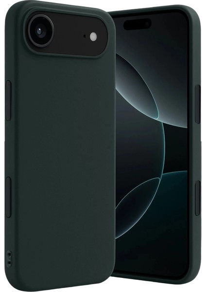 Ds-Derin Newface Apple Iphone 17 Air First Silikon - Koyu Yeşil