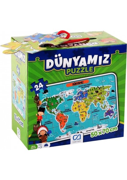 Puzlle Eğitici Dünyamız CAG-5025