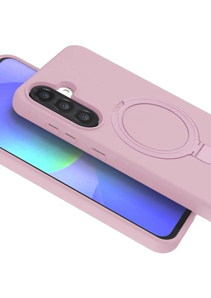 Ds-Derin Newface Samsung Galaxy A26 Regal Magsafe Standlı Kapak - Açık Pembe fiyatları