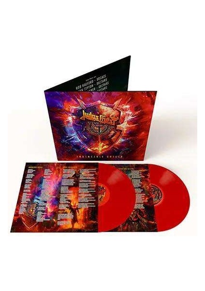 Judas Prıest - Invıncıble Shıeld (Red Vınyl) Plak