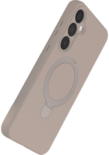 Ds-Derin Newface Samsung Galaxy A55 5g Regal Magsafe Standlı Kapak - Çöl Titanyum fırsatları