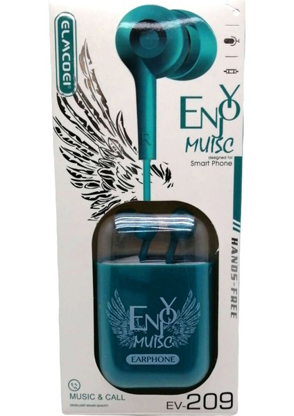 Kablolu Mikrofonlu Kulaklık EV-209 (5282)