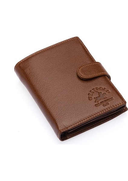 Bozuk Para Kağıt Para ve Bol Kart Bölmeli Hakiki Flötr Deri Patlı Erkek Cüzdanı - Taba fiyatları