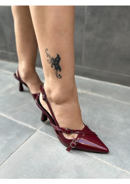Mary Jane Kadın Topuklu Ayakkabı Stiletto