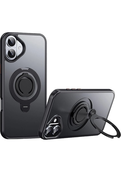 Ds-Derin Joko Iphone 16 Plus Avatar 360 Dönen Magsafe Kapak - Siyah