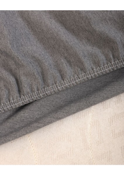 Antrasit Çift Kişilik Lastikli Çarşaf fırsatları