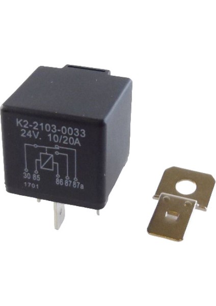 K2-2103-0033 24 V.20 Amp.5 Uclı Guc Rolesı