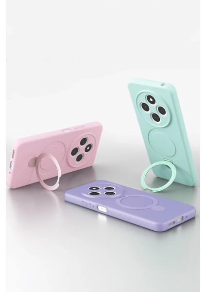 Ds-Derin Newface Xiaomi Redmi 14C Regal Magsafe Standlı Kapak - Açık Pembe indirimleri