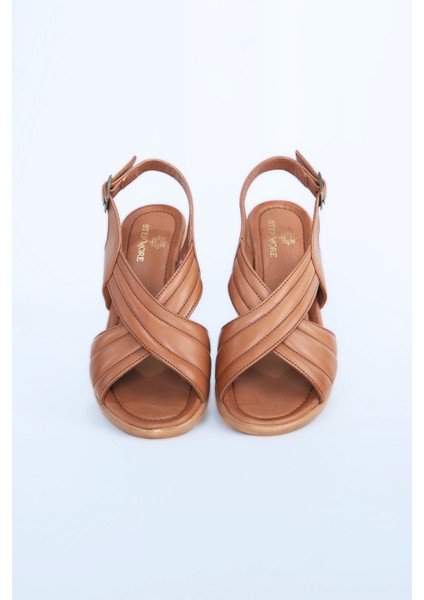 Kadın Topuklu Ayakkabı Z6912003-TABA indirimleri