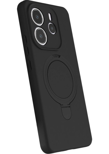 Ds-Derin Newface Xiaomi Redmi Note 14 4g Regal Magsafe Standlı Kapak - Siyah fiyatları