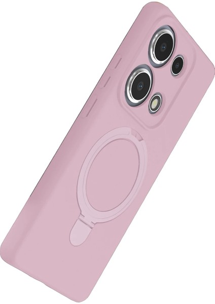 Ds-Derin Newface Xiaomi Redmi Note 13 Pro 4g Regal Magsafe Standlı Kapak - Açık Pembe fırsatları