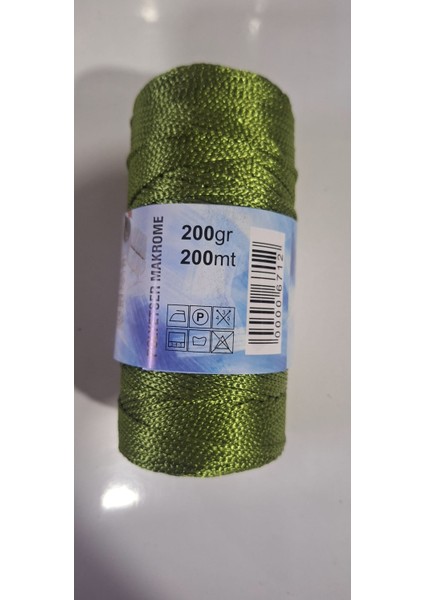 Renkli Ilmekler Polyester Makrome 200GRM modelleri