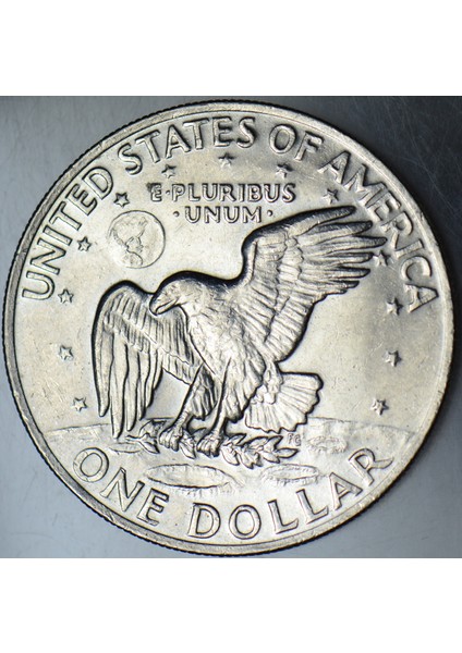 Amerika 1 Dolar 1972 Aya Iniş Apollo 11 - Eısenhower Temalı. Büyük Boy 38 Mm. Çilaltı+ fiyatları