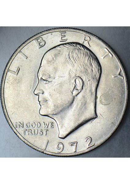 Amerika 1 Dolar 1972 Aya Iniş Apollo 11 - Eısenhower Temalı. Büyük Boy 38 Mm. Çilaltı+ modelleri