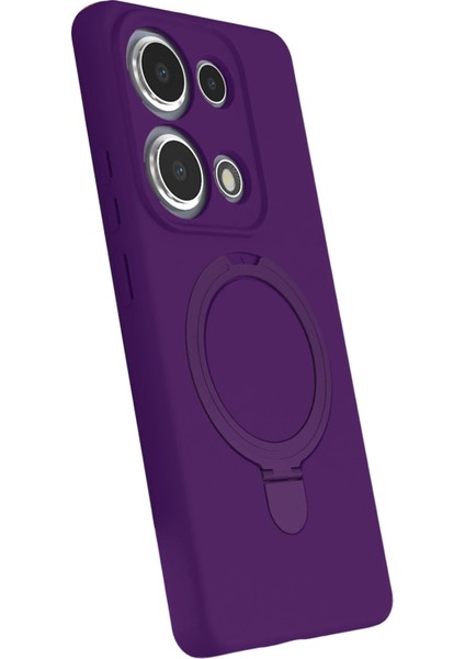 Ds-Derin Newface Xiaomi Redmi Note 13 Pro 4g Regal Magsafe Standlı Kapak - Derin Mor fiyatları