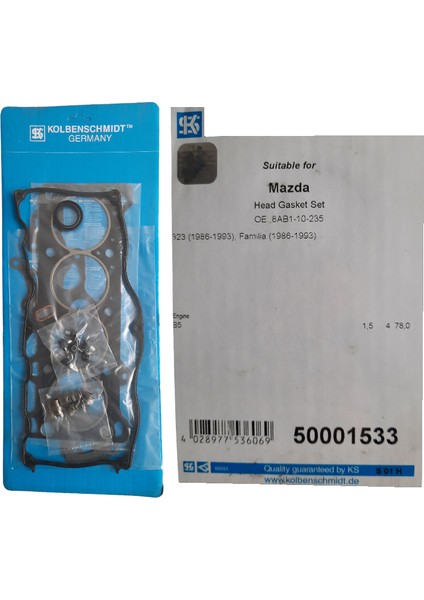 Mazda 323 Famılıa 1.5-1.6 Sılındır Kapak Ust Conta TK.8AB1-10-235