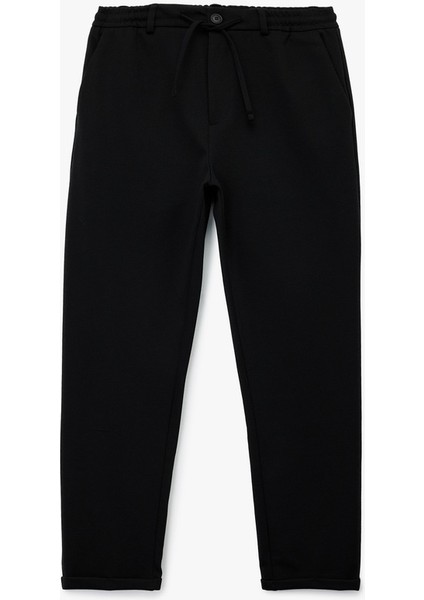 Erkek Kanvas Pantolon 6WAM40007HK Siyah modelleri