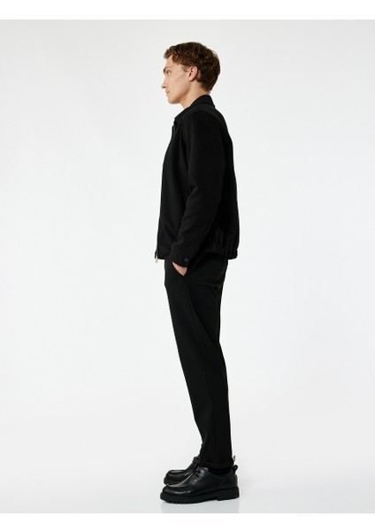 Erkek Kanvas Pantolon 6WAM40007HK Siyah fırsatları