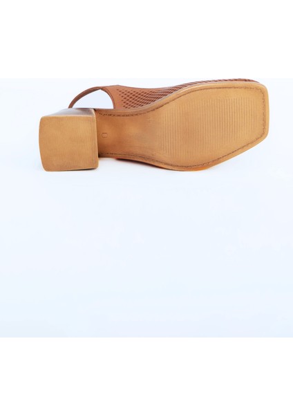 Kadın Topuklu Ayakkabı Z6919002-TABA