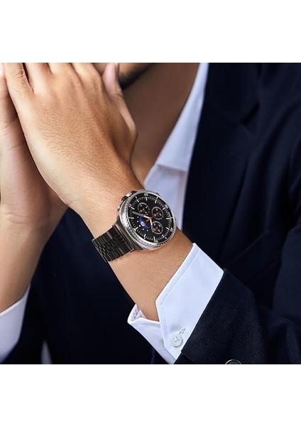 Samsung Galaxy Watch 8 40MM /watch 8 44MM / Classic 46MM Uyumlu Paslanmaz Çelik Rolex Kordon fırsatları