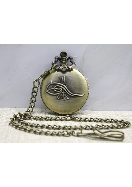 Osmanlı Tuğralı Köstekli Saat ALK3981