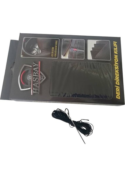 Dikişli Direksiyon Kılıfı Siyah Deri Siyah Dikişli Reno Clio / Kango Fotodaki Direksiyon Için modelleri