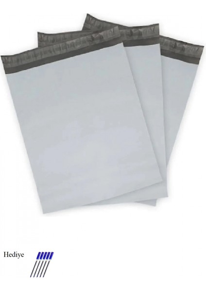 Cepsiz Mini Boy Kargo Poşeti 17X25+4 cm - 750 Adet (40+40=80 Mikron)