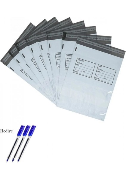 Cepli Mini Boy Kargo Poşeti 17X25+4 cm - 250 Adet (40+40=80 Mikron)