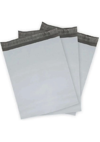 Cepsiz Küçük Boy Kargo Poşeti 24X30+5 cm - 300 Adet (40+40=80 Mikron) fiyatları