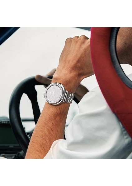 Samsung Galaxy Watch 8 40MM /watch 8 44MM / Classic 46MM Uyumlu Paslanmaz Çelik Rolex Kordon indirimleri