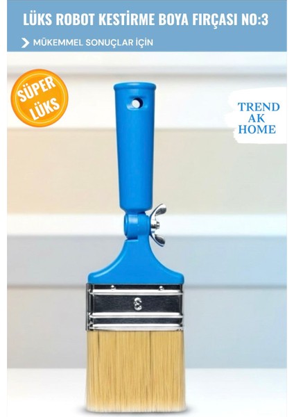Lüks Robot Kestirme Boya Fırçası No:3