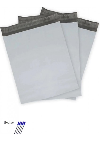 Cepsiz Battal Boy Kargo Poşeti 45X55+5 cm - 300 Adet (40+40=80 Mikron)