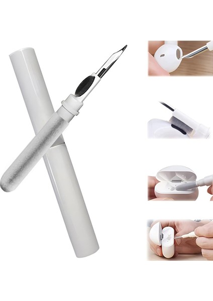 Bluetooth Kulaklık Temizleme Kalemi, Airpods Temizleyici Kit, Yumuşak Fırçalı, Bilgisayar, Kamera ve Cep Telefonu fırsatları