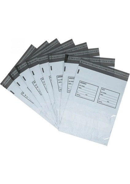 Büyük Boy Cepli Kargo Poşeti 35X45+5 cm - 200 Adet (40+40=80 Mikron) fiyatları