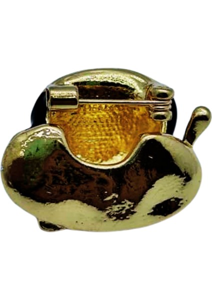 Kahve Fincanı Broş - Retro Tasarım Latte Cup Brooch | Kahveseverlere Hediye Aksesuar fırsatları