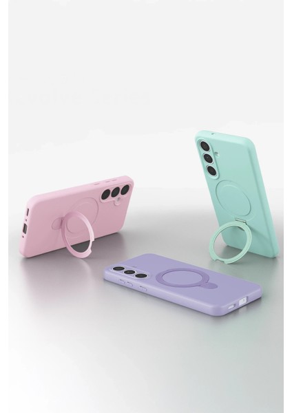 Ds-Derin Newface Samsung Galaxy S24 Fe Regal Magsafe Standlı Kapak - Siyah indirimleri