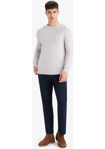 Erkek Kazak F1777AX/GR184 Lt.grey fiyatları